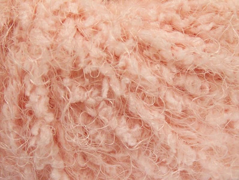 Miniatura 6 de Polar Soft Shell Pink Ice Yarns - Hilo novedoso de nailon para pestañas largas y cortas, 1.76 oz (1.76 onzas) 180.4 ft (60 yardas)