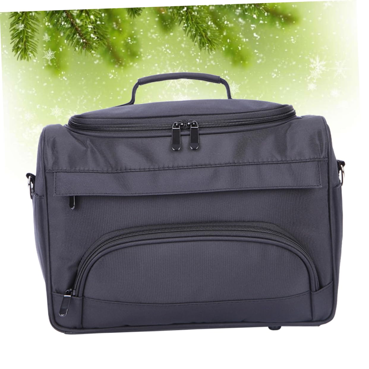 Housoutil Sac de Transport pour Coiffeur avec Multiples Poches Organisateur Outils de Coiffure Sac à Bandoulière pour Rangement de Matériel de Salon