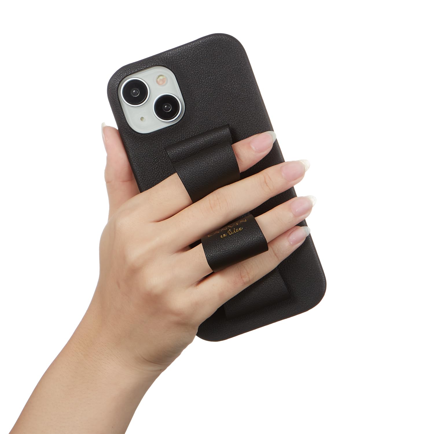 Amazon.co.jp: [LANVIN en Bleu] iPhone 15 スリムラップケース