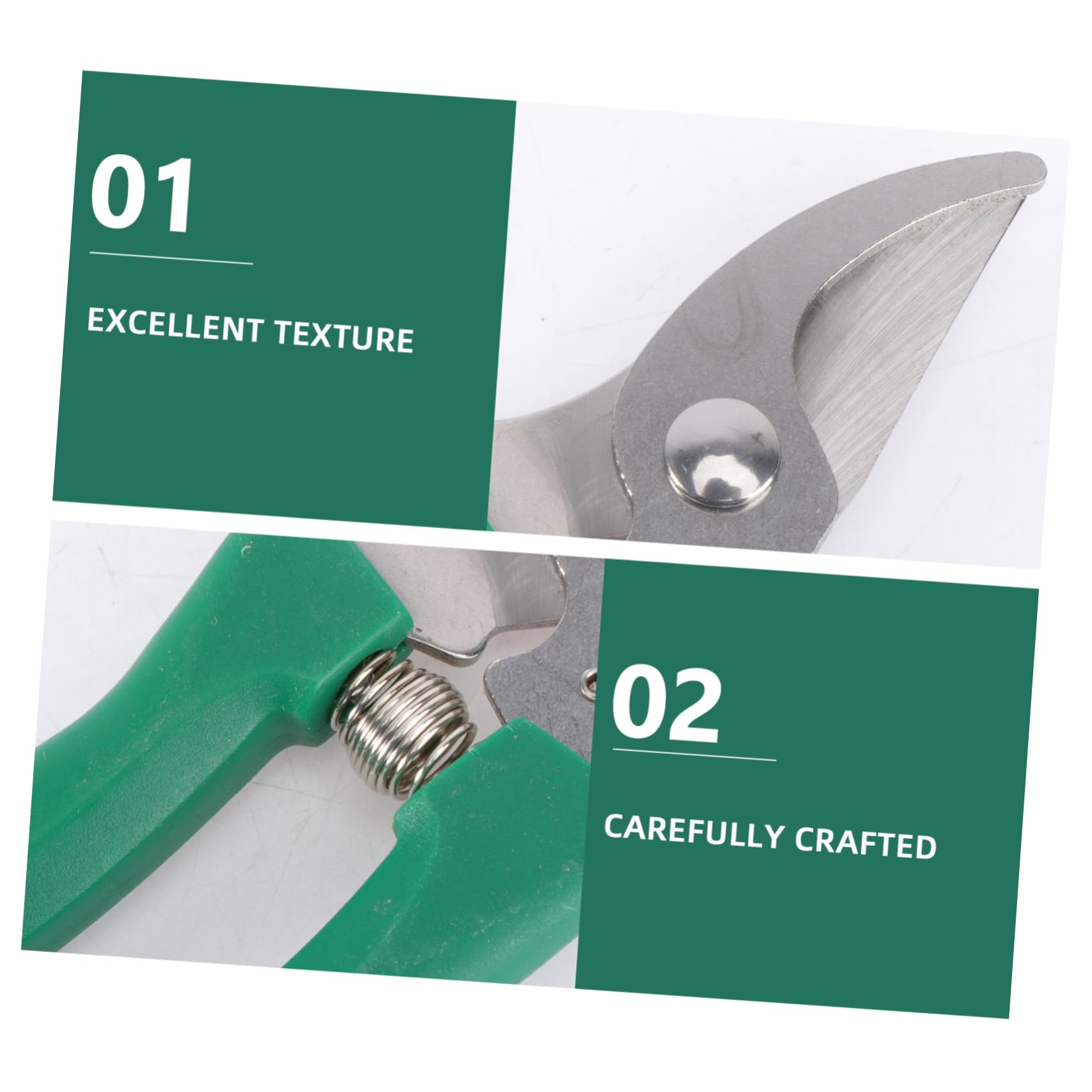 BESPORTBLE Ensemble D'outils de Jardinage avec Pelle, Sécateur, Râteau et Pulvérisateur 10 Pièces en Acier Inoxydable Robuste et Facile à Ranger, pour Plates-Bandes et Pépinières