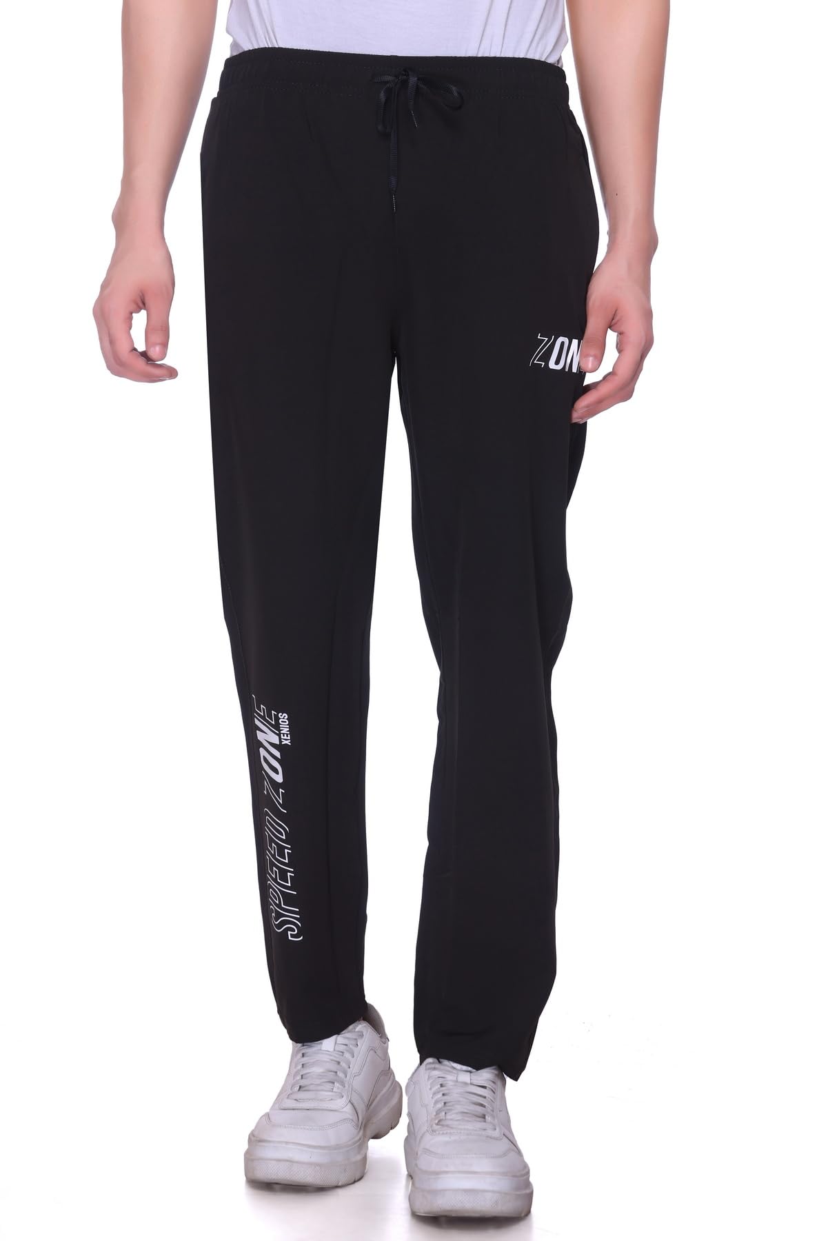 xenios Men's Cotton Regular Fit Track Pant-MPYJ-36_BLACK-picture-34