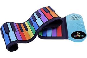 Riptunes ERK-4902 Rainbow Roll Up Piano Keyboard: Unleash Your Musical Prodigy