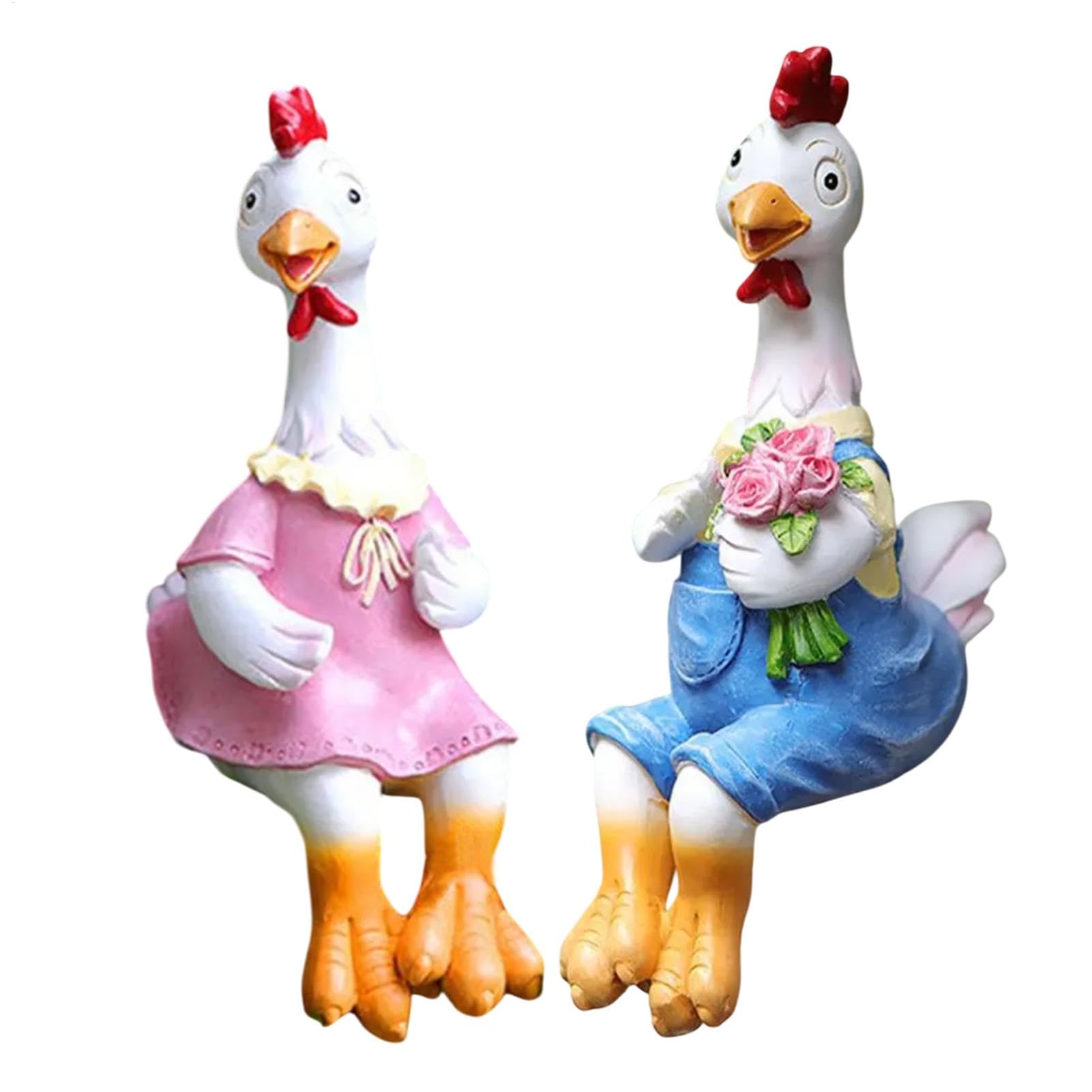 Statue da giardino di galline – Personaggi di pollo in resina per esterni | Fattoria Art Pollo, Sculture realistiche per mobili da giardino ed esterni | Fattoria Art Pollo, Sculture realistiche per mobili da giardino ed esterni