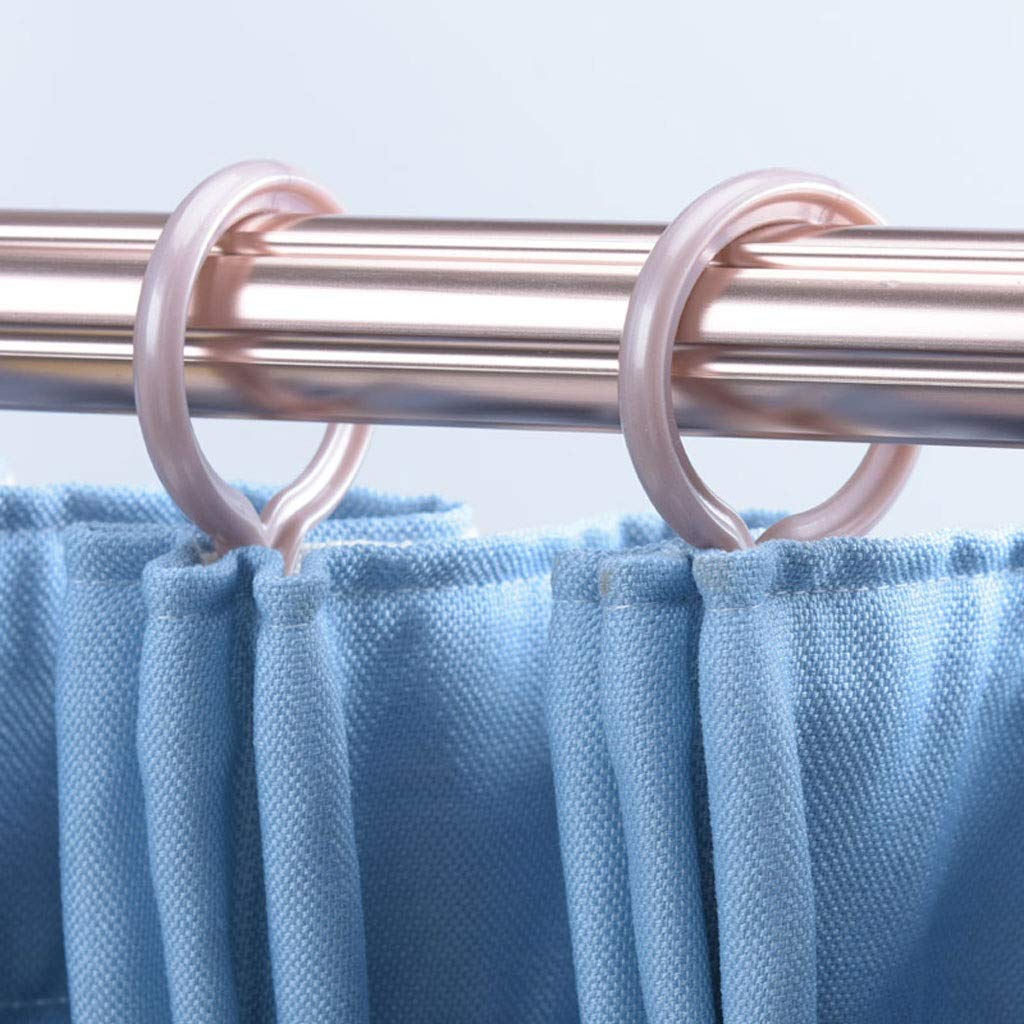 Anelli per Tende 15 Pezzi Anelli per Tende da Doccia Ganci per Tende da Doccia in plastica per Asta Doccia da Bagno Anelli da 1,4 Pollici (Colore: Bianco) (Giallo) (Bianco)