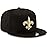 New Era NFL 9FIFTY Adjustable Snapback Hat Cap One Size Fits All (New Orleans Saints)