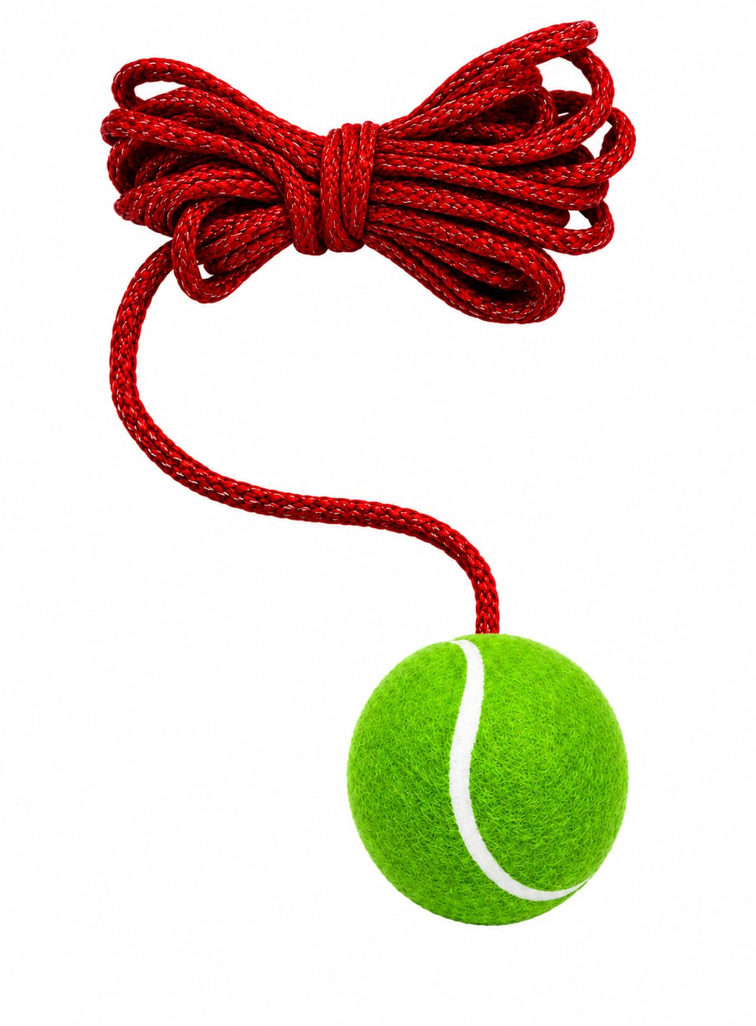 3.5 Miter Rope Cricket Training Ball Practice BallHanging Ball (Pack of 1)-picture-30