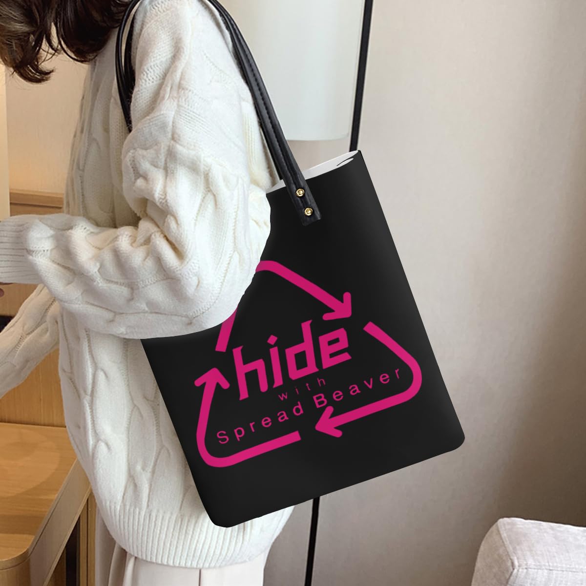 Amazon.co.jp: hideショルダーバッグ トートバッグ PU カバン バッグ 