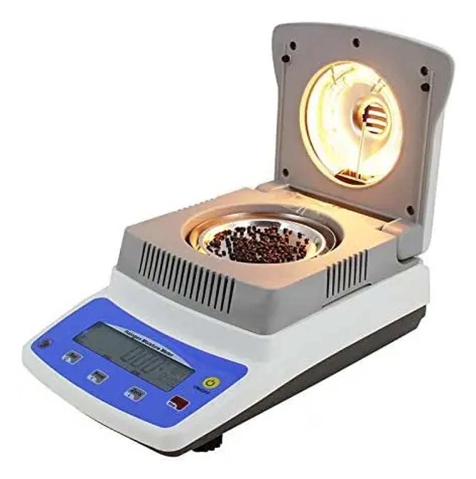 LNHHG Laboratory Moisture Analyzr Halogen Heating Moisture Tester Meter for Grains Chemicals Mineral Biological Product Food