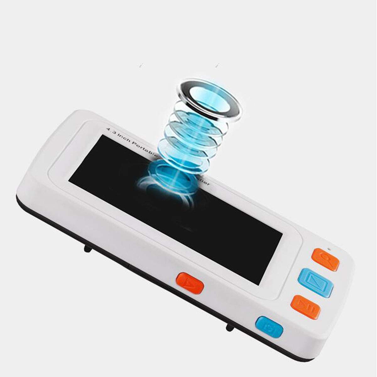 Lector De Libros De Lectura con Lupa Electrónica De Alta Definición De Mano con Ayuda Visual Electrónica De 3,5 Pulgadas Téngalo En Cuenta