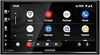 Vista 5 de KENWOOD DMX809S eXcelon 6.95-Inch Capacitive Touch Screen, Car Stereo, Wireless and Wired CarPlay and Android Auto, Bluetooth, AM/FM HD Radio, MP3