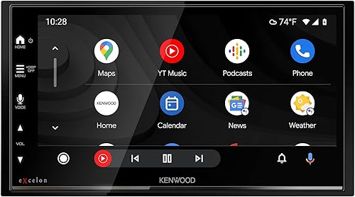 Miniatura 5 de KENWOOD DMX809S eXcelon Pantalla táctil capacitiva de 6.95 pulgadas, estéreo para automóvil, CarPlay inalámbrico y con cable y Android Auto,
