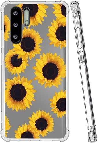 Miniatura 2 de Funda para Huawei P30 Pro VOG-L29 VOG-L04 Linda Caso, Transparente Flexible Bumper TPU Funda de Silicona Suave Funda de Teléfono para Huawei P30 Pro
