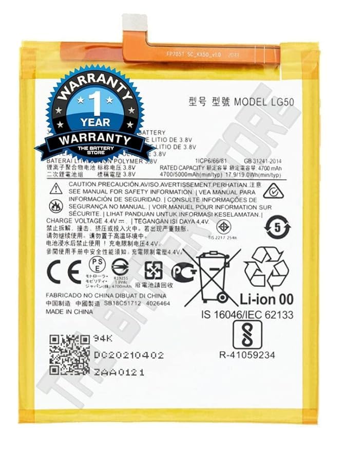 Image of Original LG50 Battery for Motorola One Fusion Plus Battery with 1 Year Warranty** (F000299)
