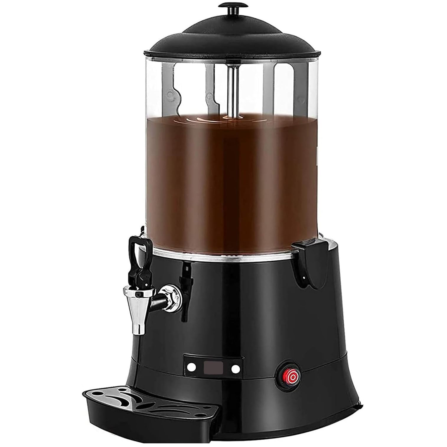 HCZKIUJY Commercial Chocolate Heating Machine, Electric Heater Warmer for Beverages, Adjustable Temperature 5L (10L)