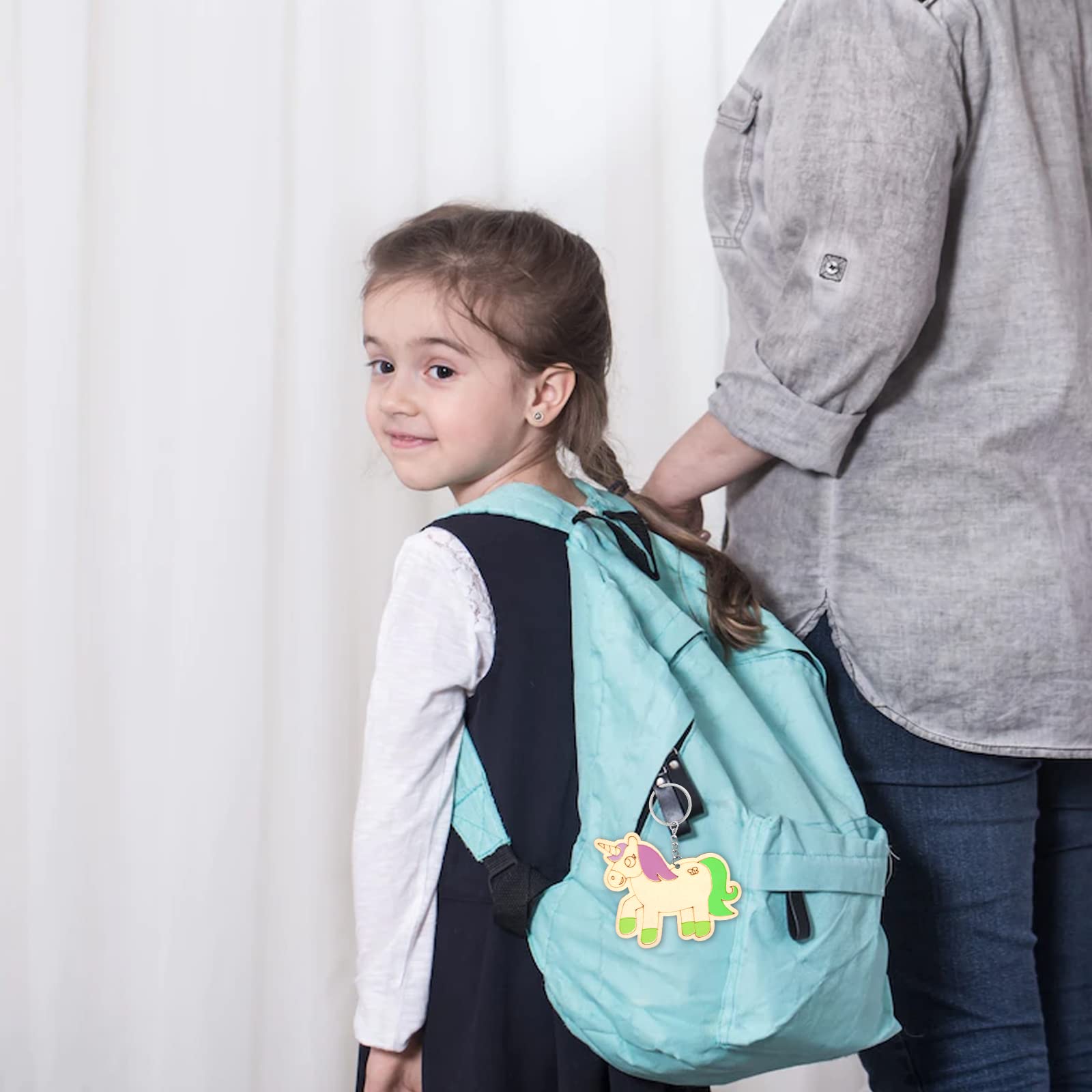 C.S. Kids Mein Einhorn-Schlüsselanhänger – DIY-Nähset Für Kinder Ab 5, Mit Vorgefertigtem Filz, Sicherheitsnadel & Anleitung