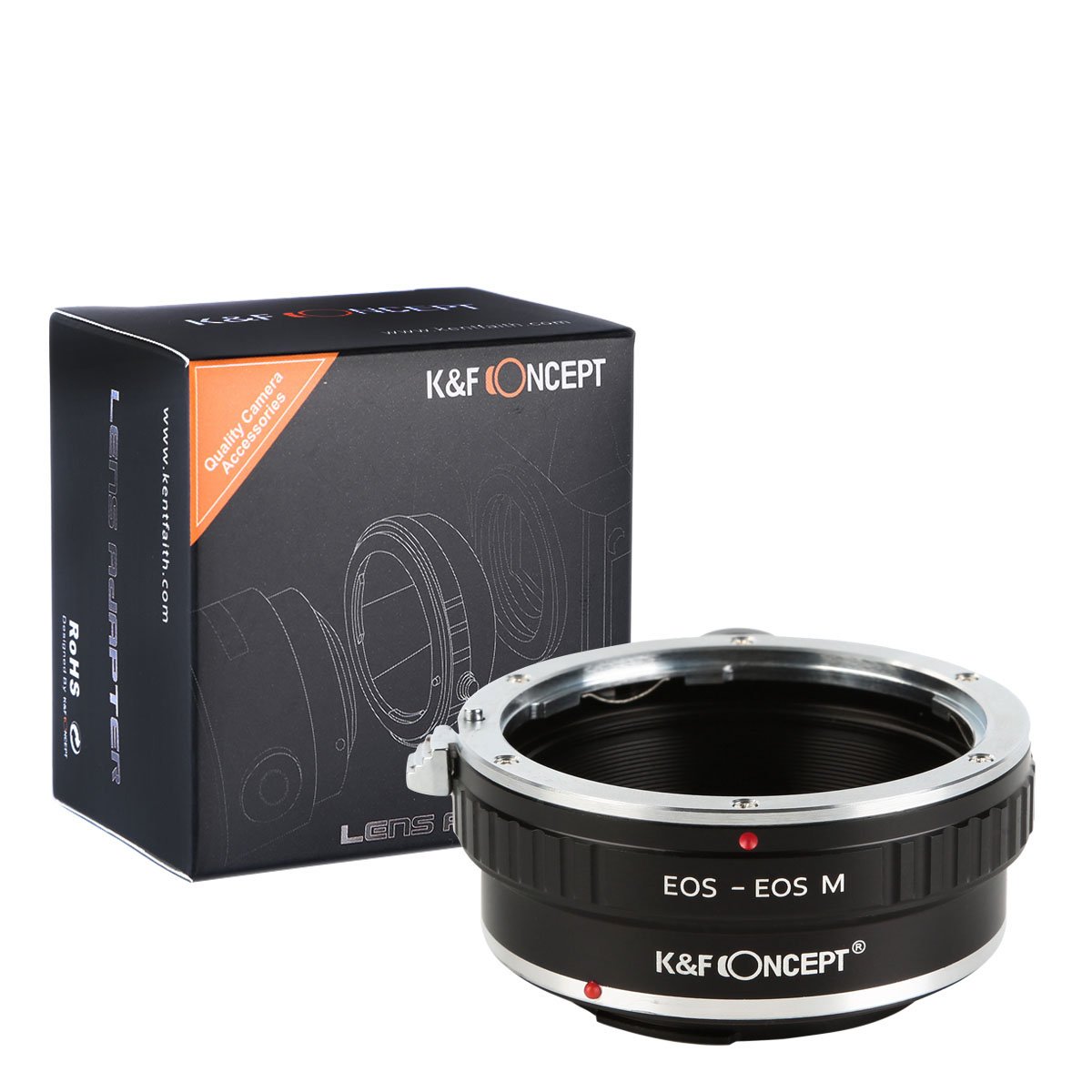 【中古】 K&F Concept レンズマウントアダプター KF-EFEM-T (キャノンEFマウントレンズ → キャノンEF-Mマウント変換) 三脚座付き Amazon | K&F Concept レンズマウントアダプター KF-EFEM-T (キャノン