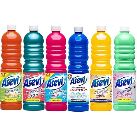 Asevi Floor Cleaner Bundle - 6 x 1L Cover