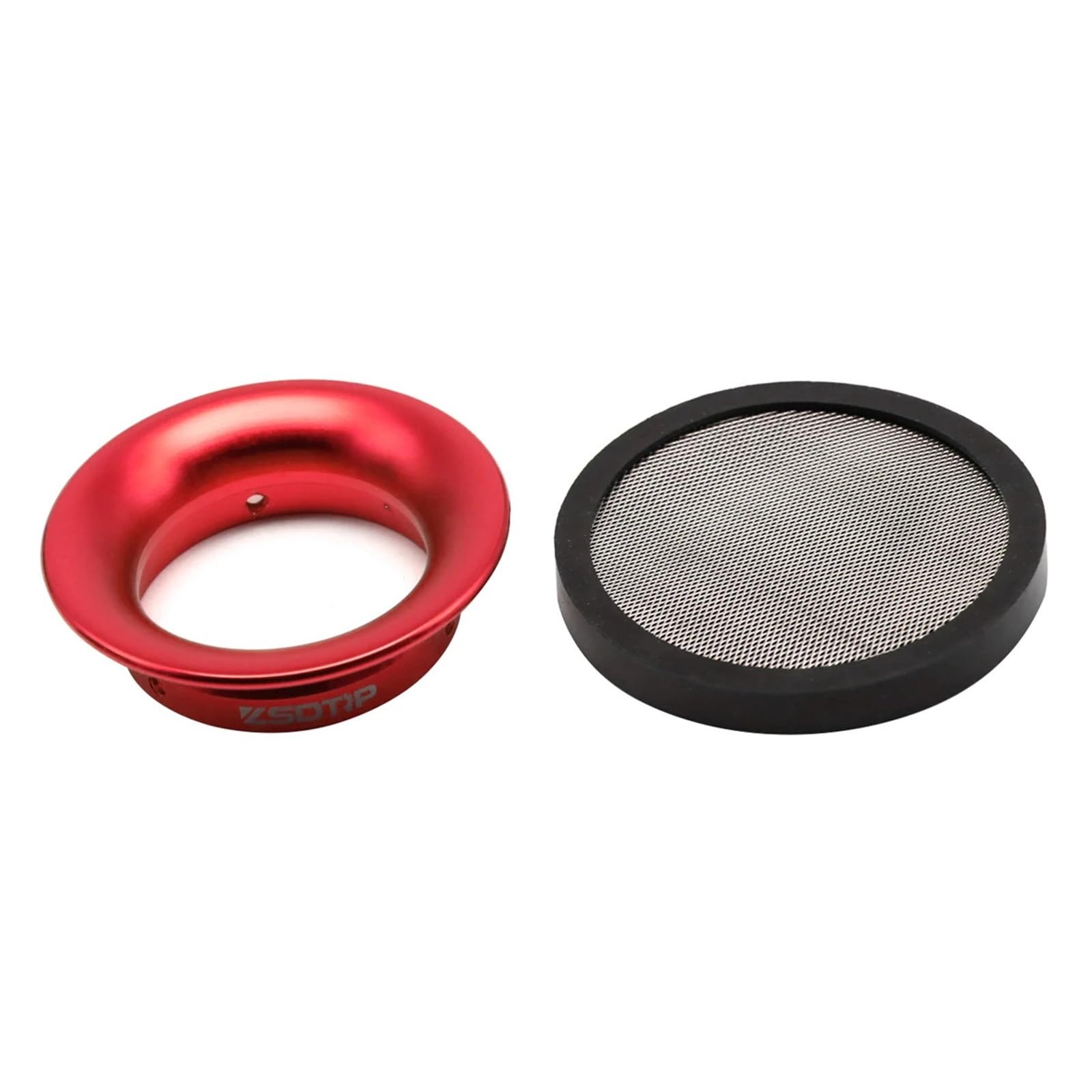 filtr powietrza zamienny Pasuje do motocykli Gaźnik Filtr powietrza Wiatr Horn Cup Stosy prędkości z gaźnikiem netto(39.8mm silver)
