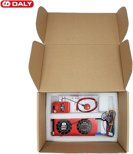 Miniatura 7 de DALY Smart BMS 14S 48V 100A Li-ion 3S Módulo paralelo 1A con UART RS485 CAN Bluetooth BMS Parámetro en tiempo real Revisión y reinicio para banco de