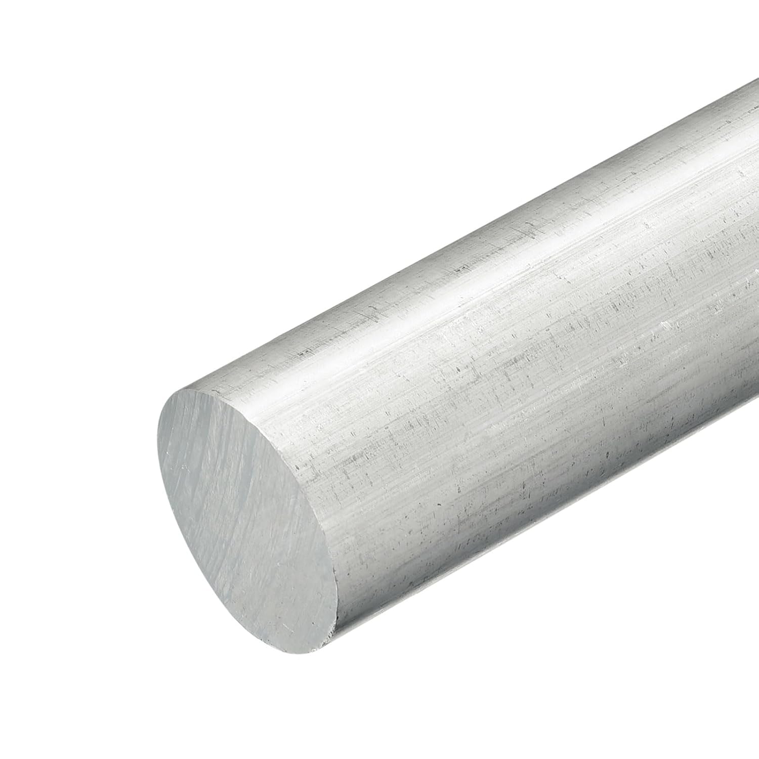 uxcell 1 3/4"(45mm) Dia Round Aluminum Rod, 10"(254mm) Long 7075 Aluminum Round Rod Solid Lathe Bar Stock for Industry Construction DIY Crafts