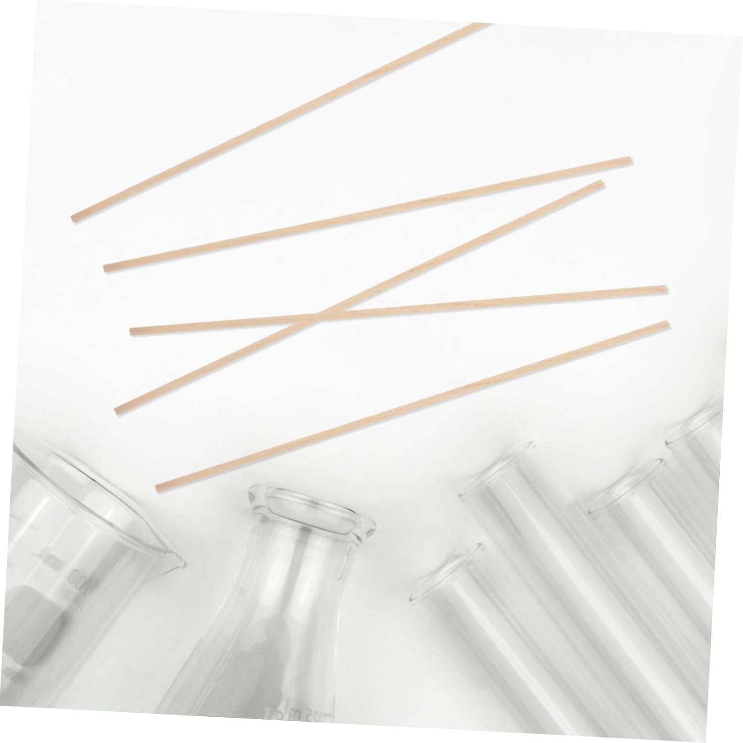 Small Wooden Rods Teaching Tool 50pcs for Oxygen Combustion Experiment