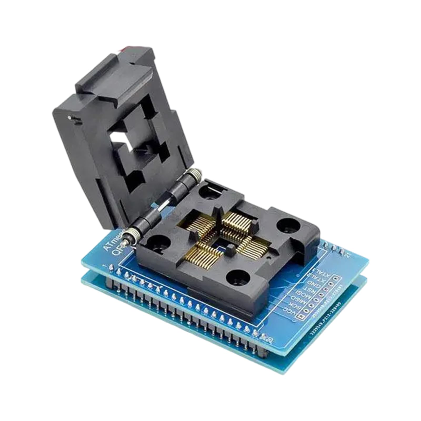 Adaptateur TQFP44 à DIP40 pour programmer les puces ATmega sans soudure