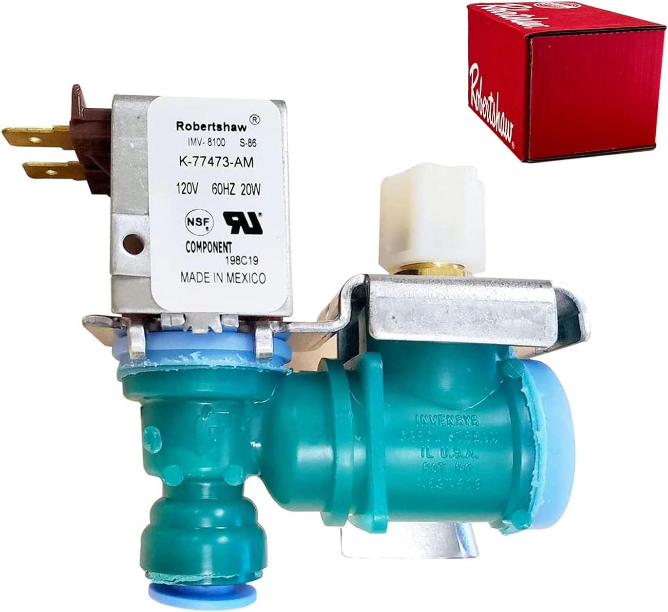 replacing ice maker water valve on kenmore refrigerator