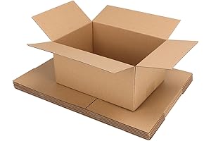 Small Moving Boxes 10x7x5 Inches, ZBEIVAN Cardboard Shipping Boxes for Packing, Mailing, Moving