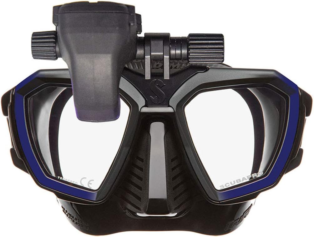 Scubapro D-Mask Diving Mask - Includes Mounting Adapter for The HUD Dive Computer : Sports & Outdoors