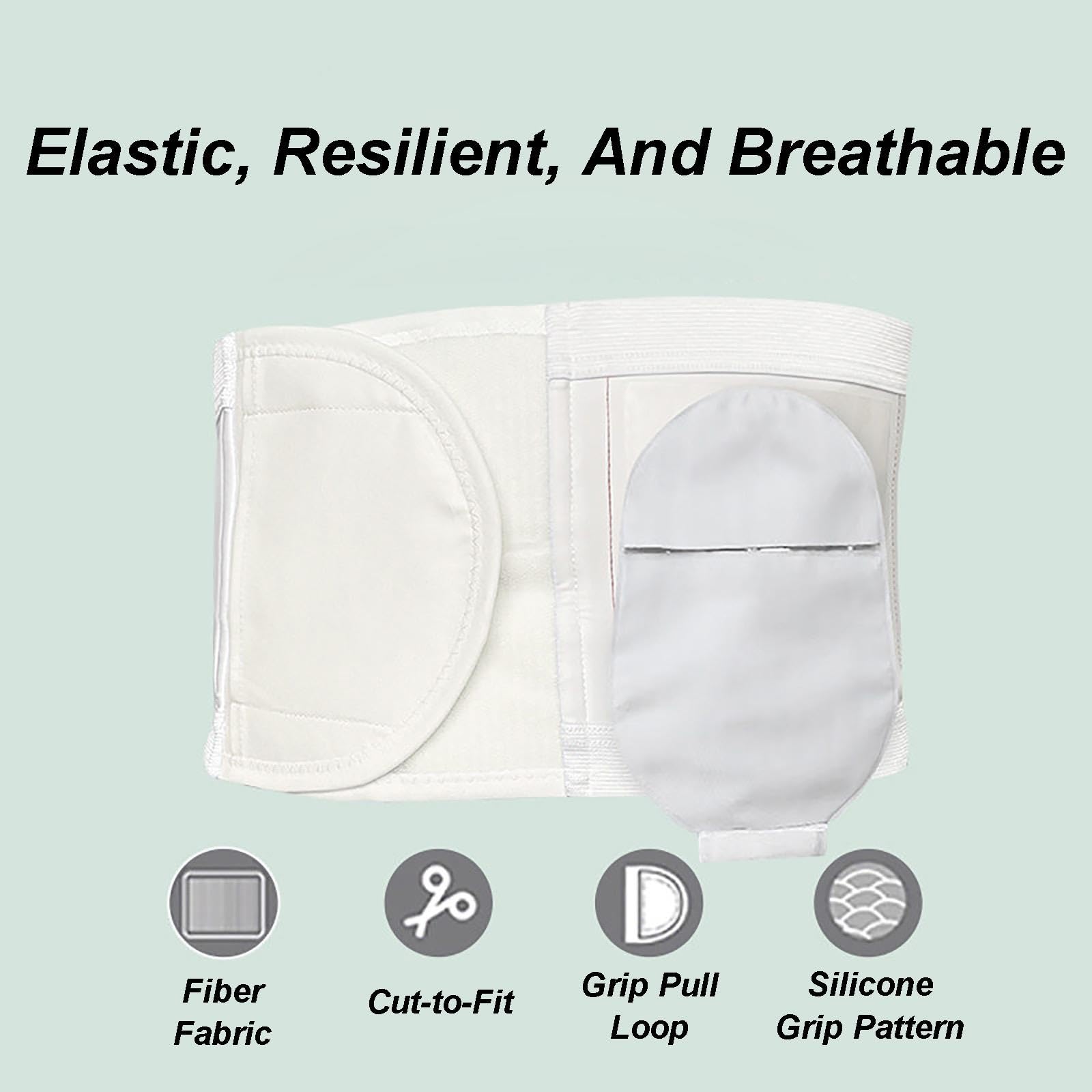 Ceinture pour Stomie (Colostomie, iléostomie, Urostomie)
