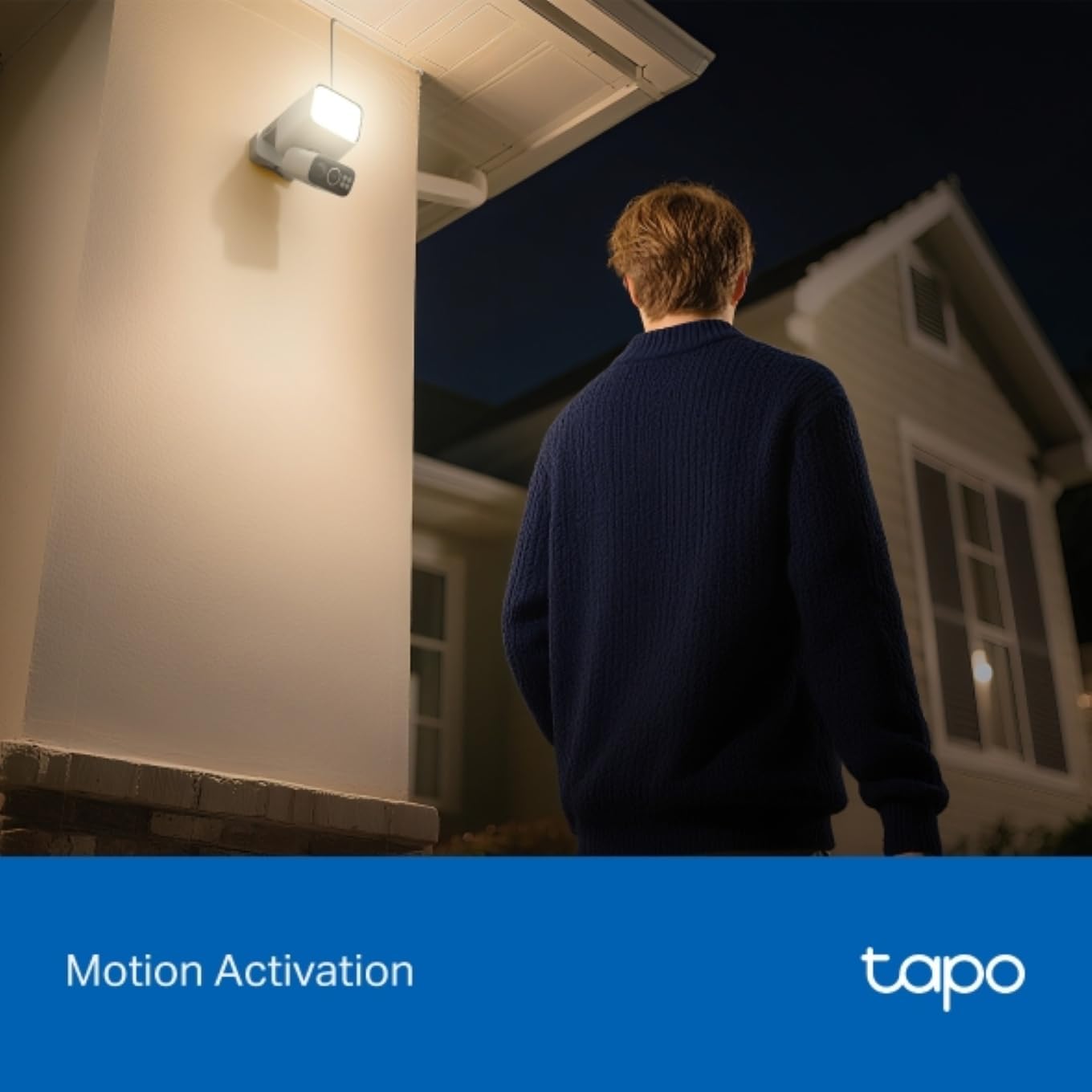 Tapo C615F Kit – Cámara Vigilancia Exterior con Panel Solar, 2K 3MP, 360° con Foco 800 LM, WiFi sin Cables, Detección IA Personas/Vehículos/Mascotas, Visión Nocturna Color, hasta 140 días de batería 8