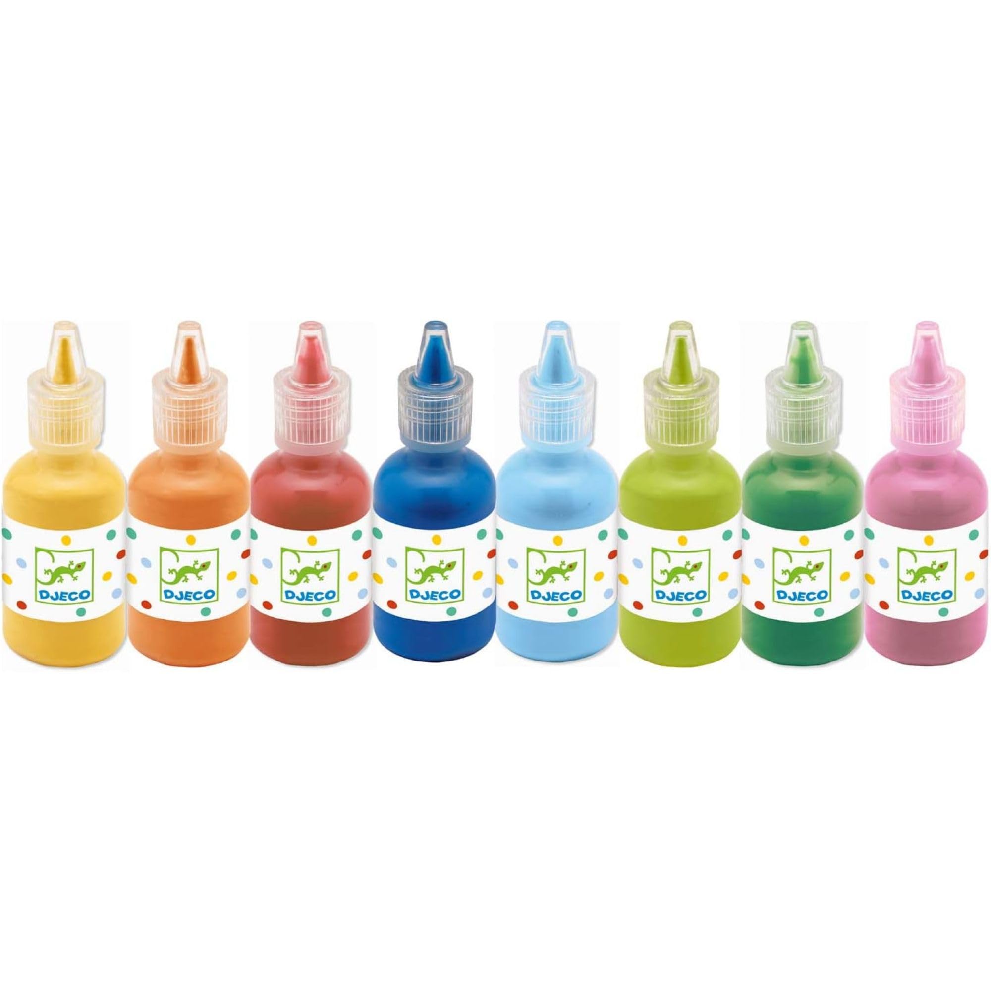 8 bouteilles de gouache - Djeco