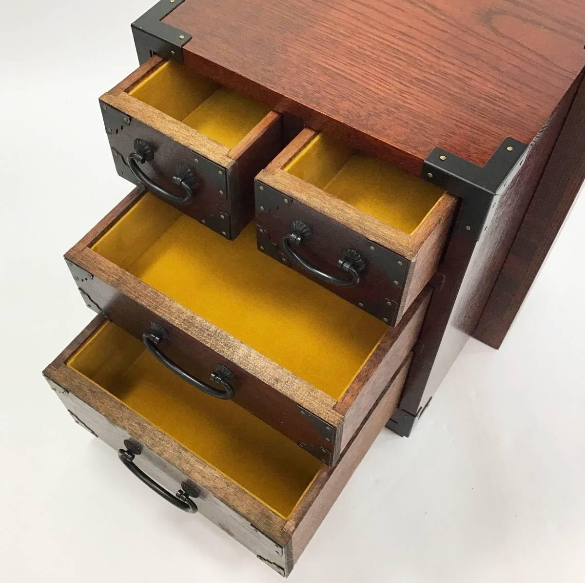 ◎お値下げしました‼️やぐら型和風針箱 ソーイングボックス 裁縫箱 