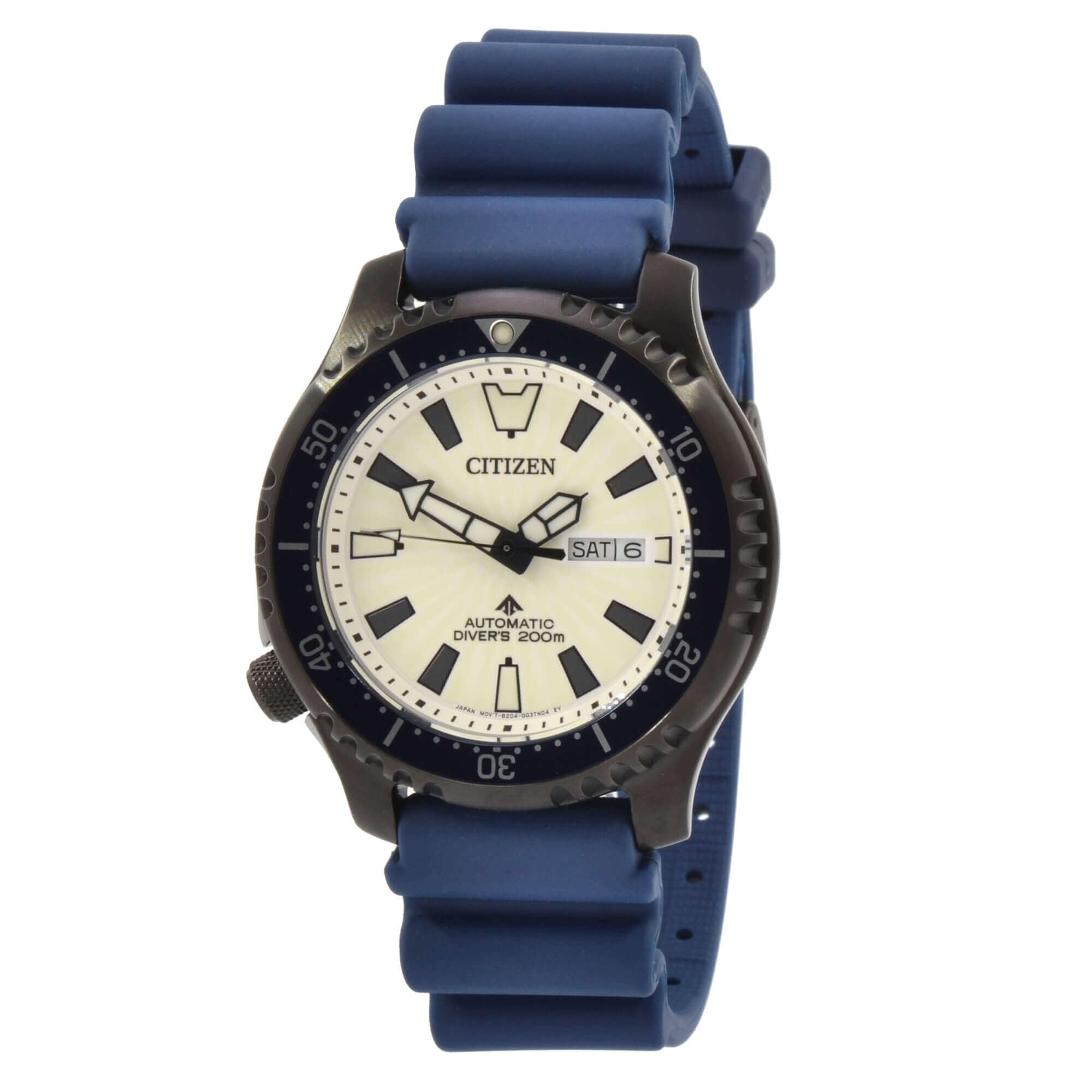 Citizen Mens Promaster Dive Automatic Polyurethane Strap Analog Watch | 44Mm | Ny0137-09A, Dial-Color:Cream, Band Color:Blue (B0CDDSJ2TQ) Amazon Price History, Amazon Price Tracker