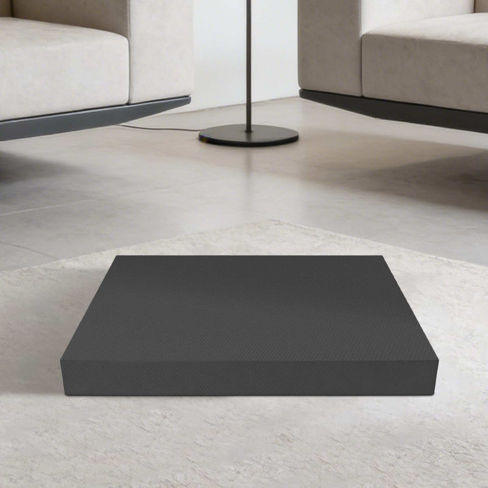 Estera de equilibrio | Cojín de equilibrio grueso 50x40 cm | Estera de estabilidad para fitness - para entrenamiento físico en casa, yoga, pilates, estiramiento