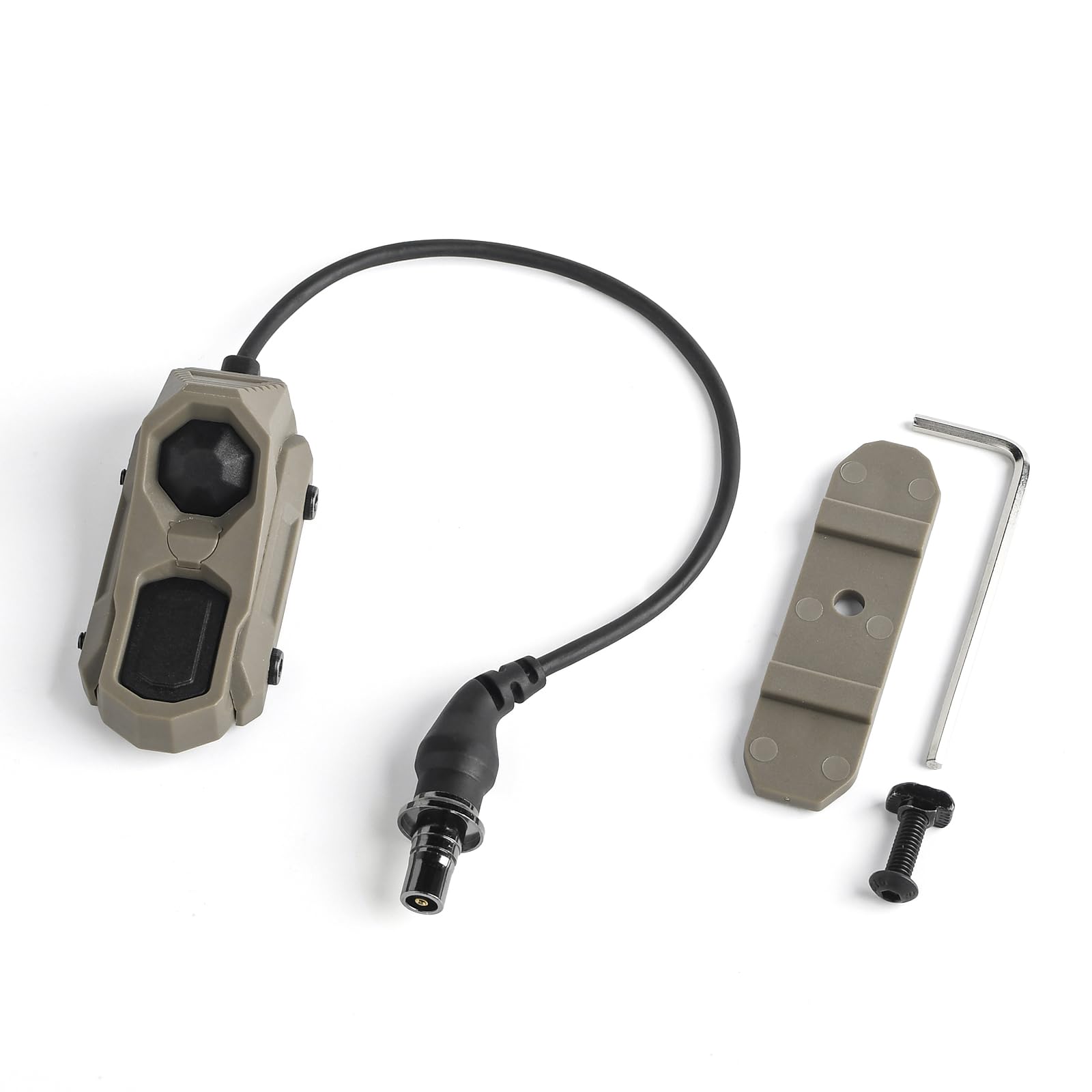 GLECTICAL M300 M600 Tactical Flashlight Remote Pressure Switch Control