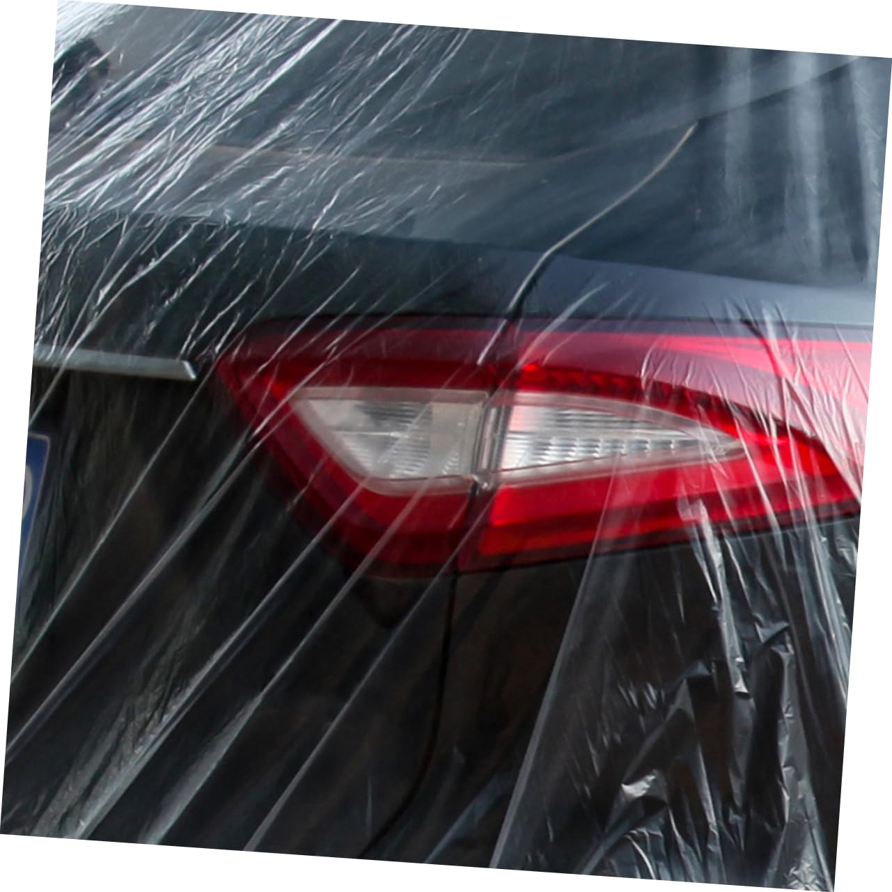 PartyKindom Car Body Cover Vehicle Rain Cover Fit Outdoor Protector for Weather Conditions for Garage and Camping Use — view 5