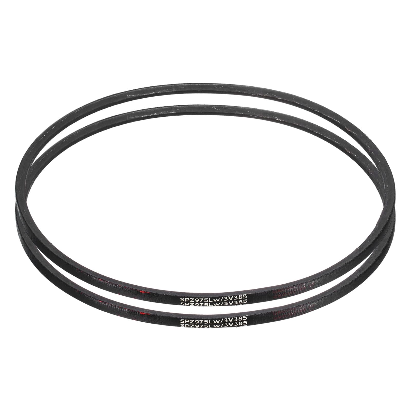 QUARKZMAN 2 Stück SPZ975 Keilriemen 10 x 975, Förderbänder aus Gummi für Automotor, Industrielle Ausrüstung, Mechanismus