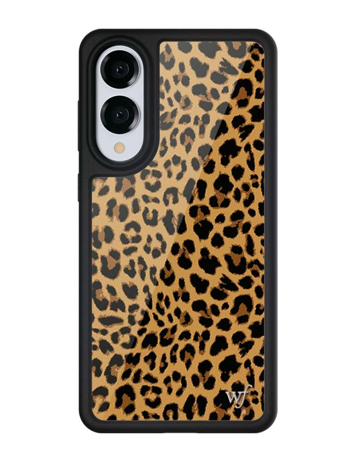 Coque Samsung S25 Edge Wildflower Meow haut de gamme imprimé léopard