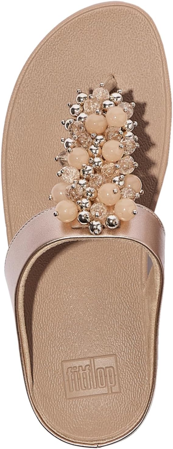 FitFlop Fino Bauble-Bead Toe-Post Sandals