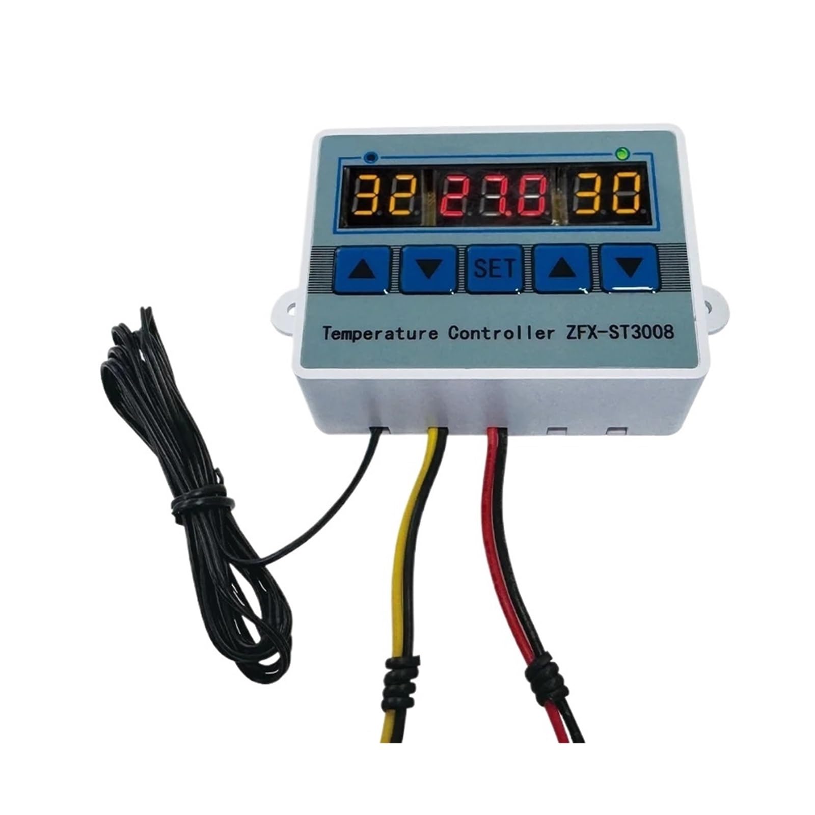 mXCDtRptJ Multifunctional High-Precision Time & Temperature Control Switch ZFX-ST3008 - Compatible with DC12V/24V & AC110-220V(AC110-220V)