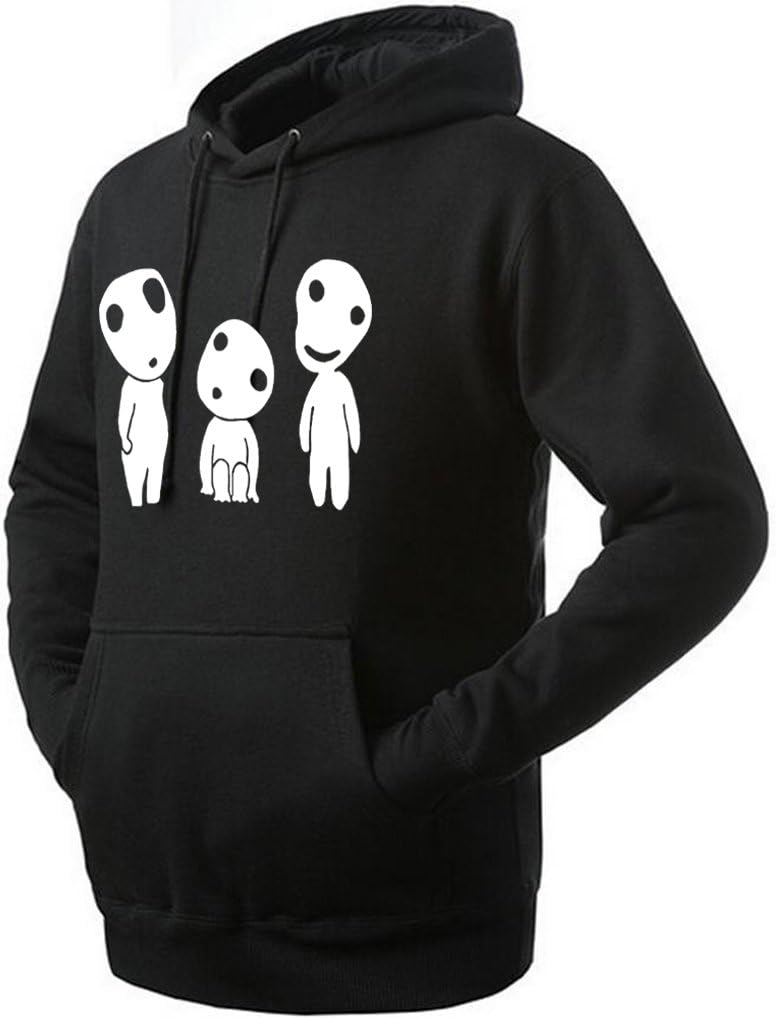 Unisex Princess Mononoke Funny Cartoon Animal Hoodie