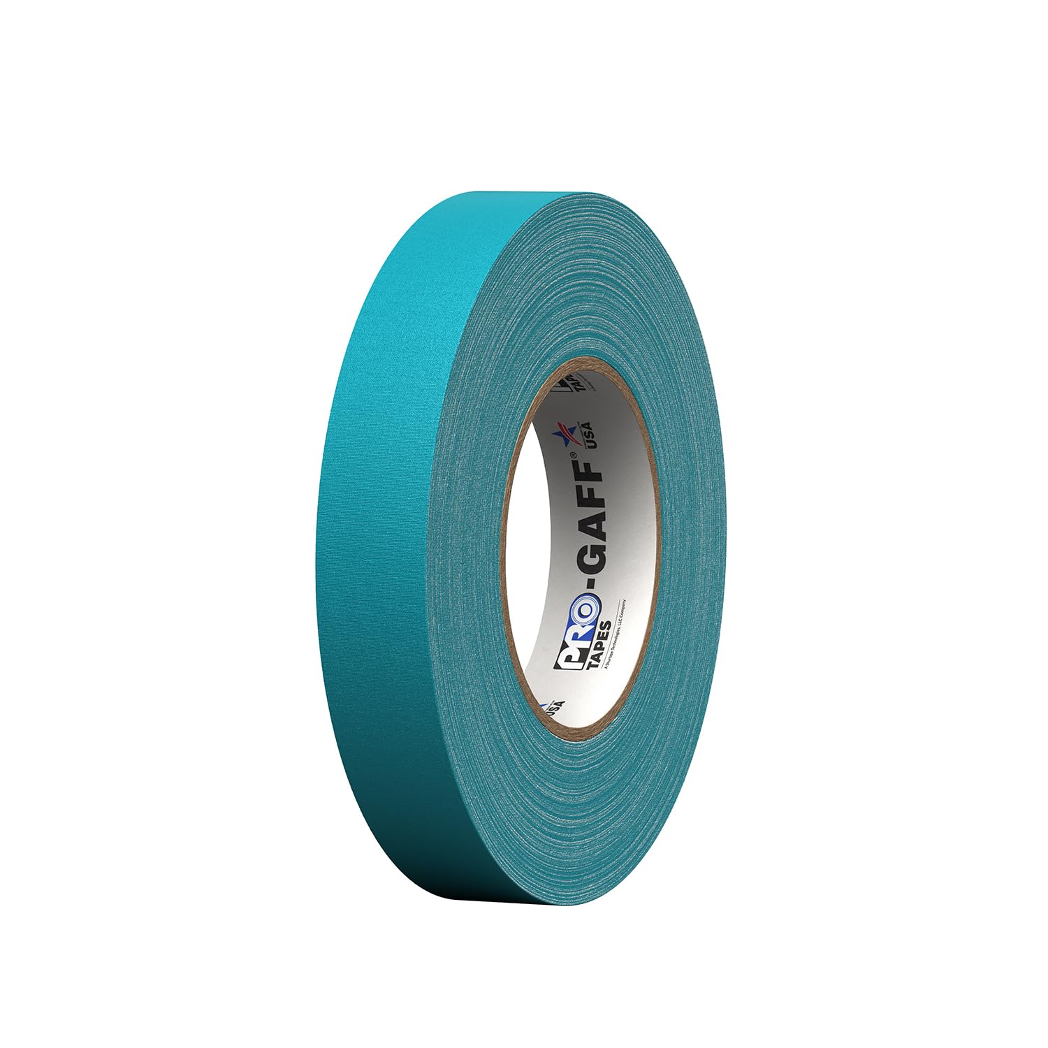 ProTapes 840178015679 Pro Gaff Premium Reinigungstuch matt Gaffers Tape mit Gummi Kleber, 11 Mil Dick, 55 YD. Länge, 2,5 cm Breite, Blaugrün