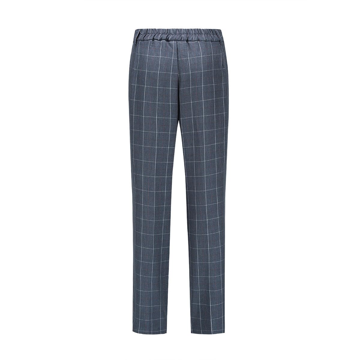 YUNCLOS Tailleur Femme 2 pièces Slim Fit Chic Veste Bureau Travail Blazer Pantalons Constume Ensemble à Carreaux