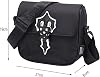 Shoulder Bag Trapstar Bag Fashion Shoulder Bag Leisure Chest Bag Belt Bag Office Small Backpack Hip Hop Crossbody Bag Black + Blue Color: Clear
