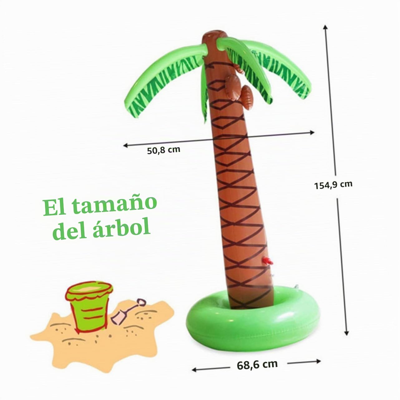 Juguete Acuático de Playa Inflable de PVC para Niños