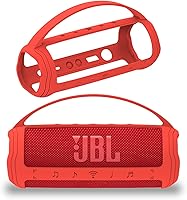 Vista 10 de JCHPINE Funda de silicona para altavoz Bluetooth portátil JBL Flip 6, soporte de transporte protector para accesorios de altavoces JBL Flip 6