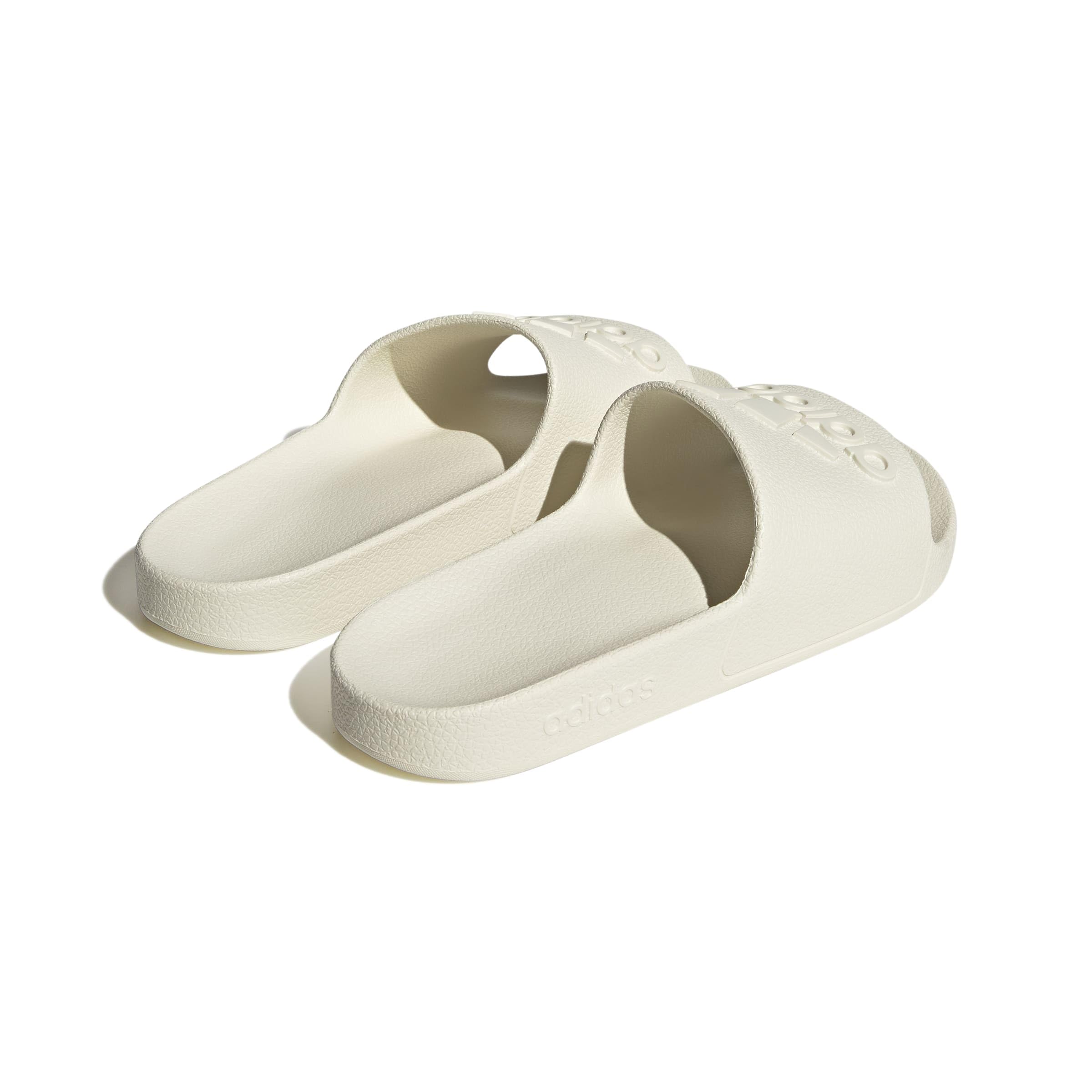 Chanclas adidas Adilette Aqua unisex para adultos, Blanco roto/blanco roto/blanco roto., 13 Women/12 Men