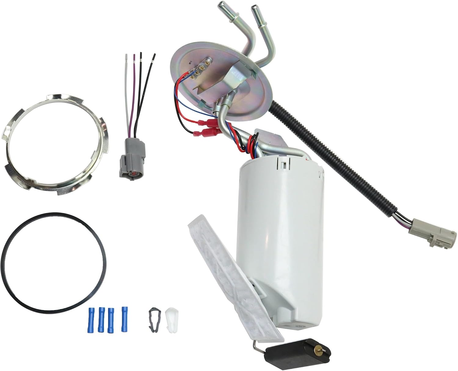 JC Whitney Fuel Tank KIT Compatible with Ford F-250 1990-1996, F-250 HD 1997, F-150, F-350 1990-1997 18 gallons / 68 liters, BI-FUEL, GAS