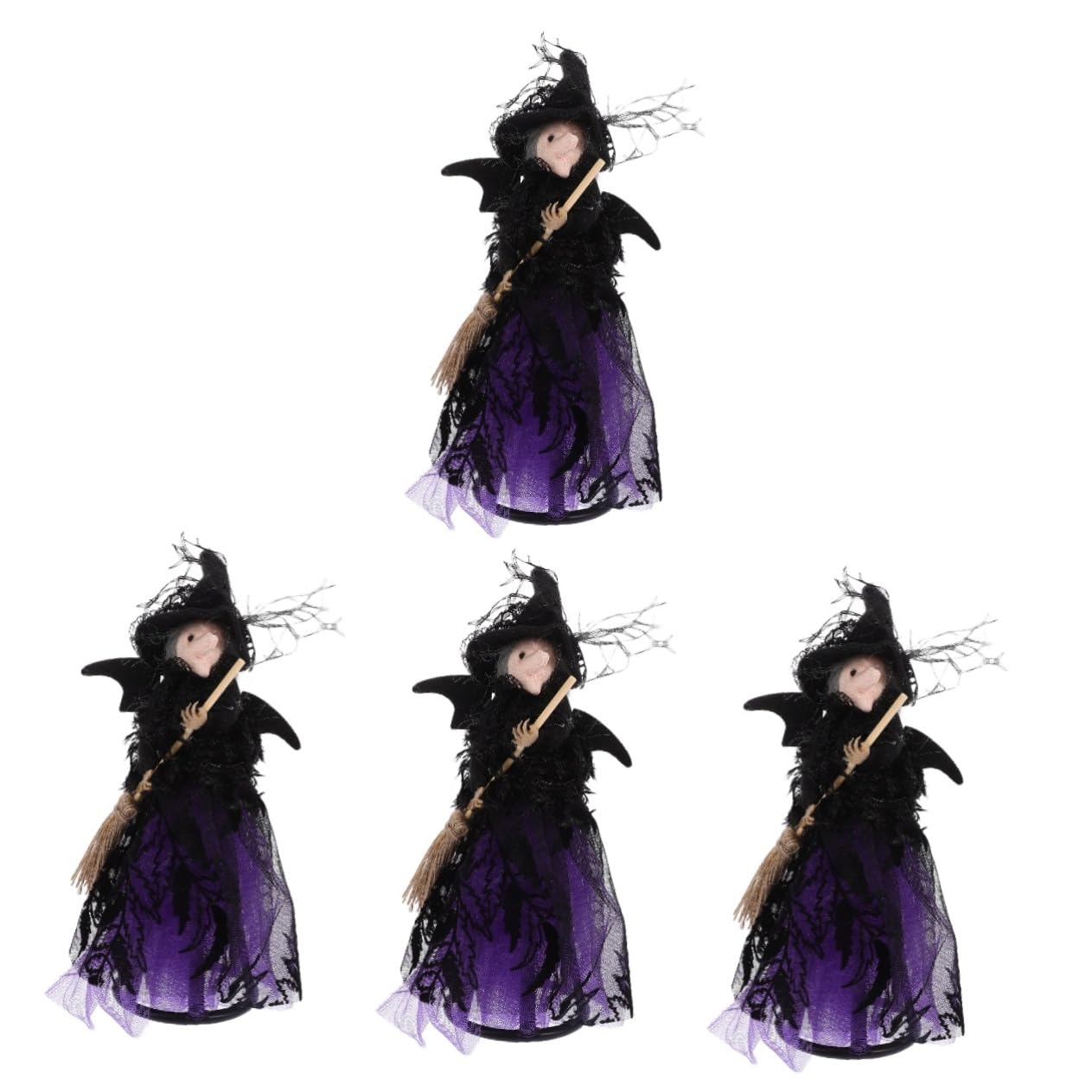 Topper de árbol de sombrero de bruja para solucionar tu decoración